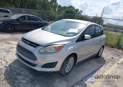 2014 Ford C-Max Hybrid Se из США, поврежденный, VIN 1FADP5AU7EL505833